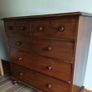 Mahogany chest of drawers Image 2