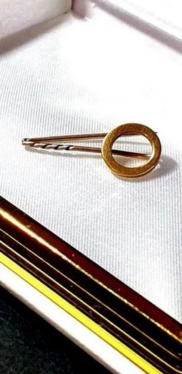 Vintage 9ct Gold Tie Pin