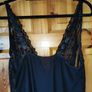 BNWT Fab Black Bodysuit with Leather Look Bottom size 16 Image 5