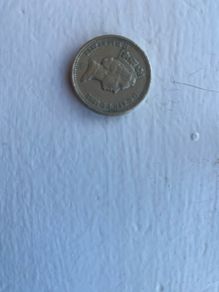 Queen Lizzy 1983 upside down Pound Coin