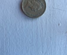 Queen Lizzy 1983 upside down Pound Coin