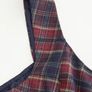 Square Neck Plaid Flared MIni Dress Image 2