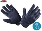 R-Tech Street Men's Black Bikers Leather Gloves - Touch Screen (XXS, XS, S, M, L, XL, XXL, XXXL)