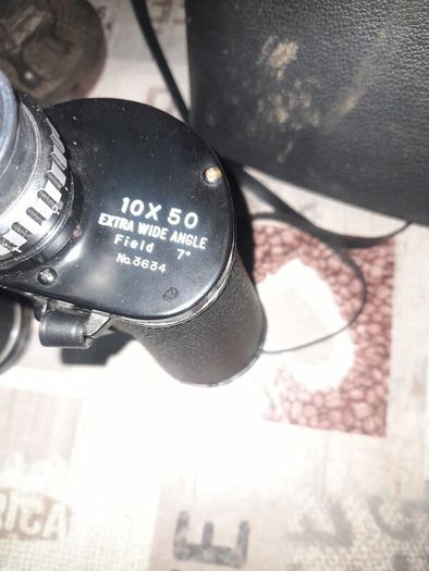 Large Old Binoculars in Case. Postage Available on all my Items or Collection in Rochfortbridge Westmeath,