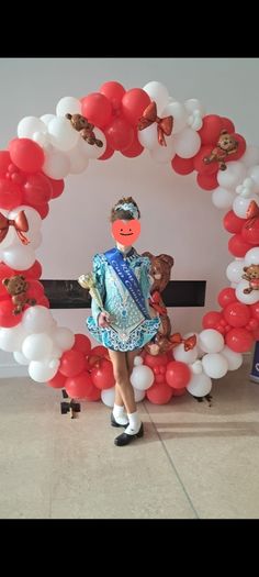 Irish dancing dress by Calum Kelly designs