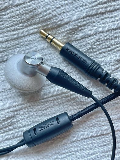 Kenwood Japan vintage MD earbud