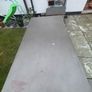 Large concrete resin topped table available free to take. Image 3