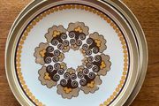 Mid Century Vintage Plates x 2 Polovi Germer Large Plates