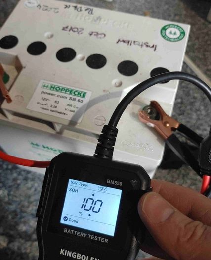 12v 63ah Hoppecke AGM battery