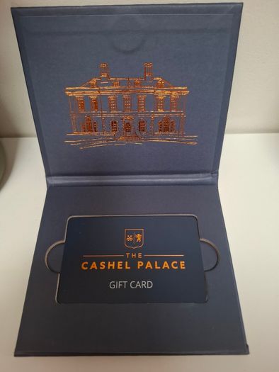 150e Cashel Palace gift card voucher