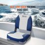 Boat Seat Low Back Fold-Down Fishing Boat Chair with Sponge Padding 2 Pack Image 7