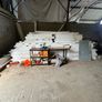 Complete 180 metre run of heavy-duty white PVC ranch fencing Image 10