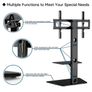 High swivel TV stand (55" 65" 75" 77") Perfect condition Image 3