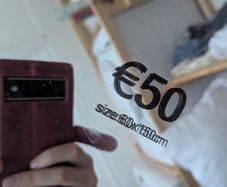 Full-length portrait mirror - 60x150cm