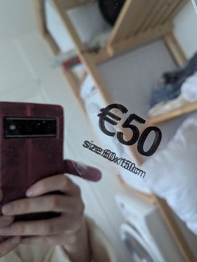 Full-length portrait mirror - 60x150cm