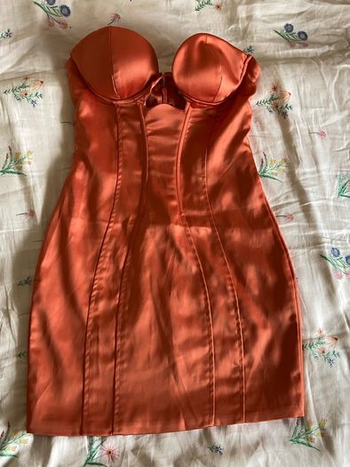 oh polly dress Xxs strapless mini dress