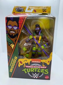 wwe elite teenage mutant ninja turtles Xavier Woods action figure