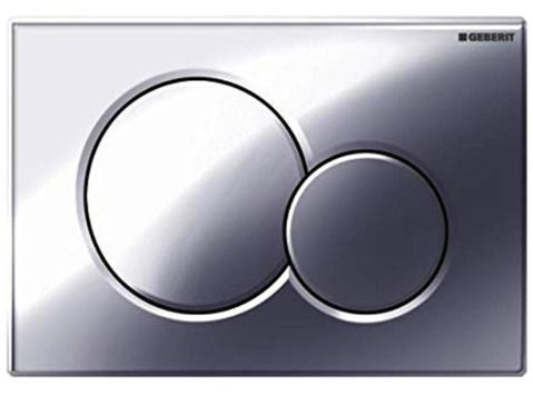 Geberit - Geberit Sigma01 Push Button, For Double Flush: Bright Chrome (115.770.21.5)
