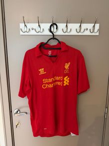Liverpool FC 2013/14 Warrior Home Shirt Vintage Retro Size L