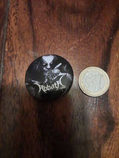 Abbath promo Pin/Badge (Immortal)