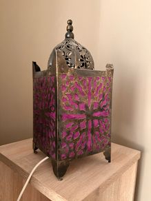 Moroccan style table lamp
