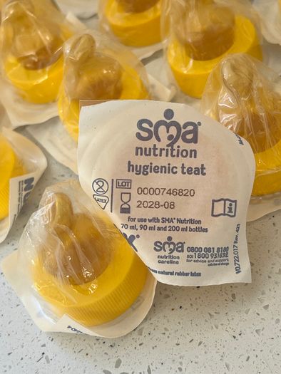 SMA latex anti-colic Hygienic Teats - 16 pack