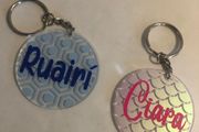 Personalised keychains
