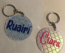 Personalised keychains