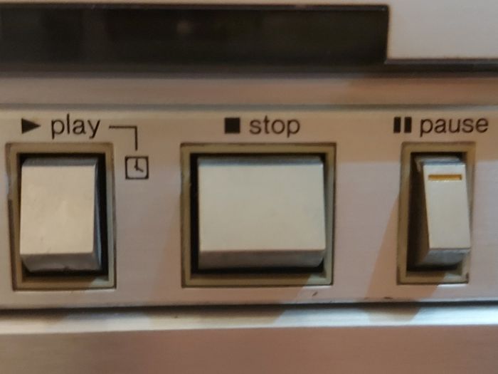 Technics FM-AM Stereo Tuner Model ST-3200, Technics Model No. RS-M205, Technics Stereo integrated Amplifier Model SU-3200, 3 parts of a Technics Music System, No phonograph or Speakers