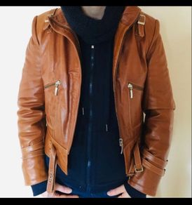 Leather jacket