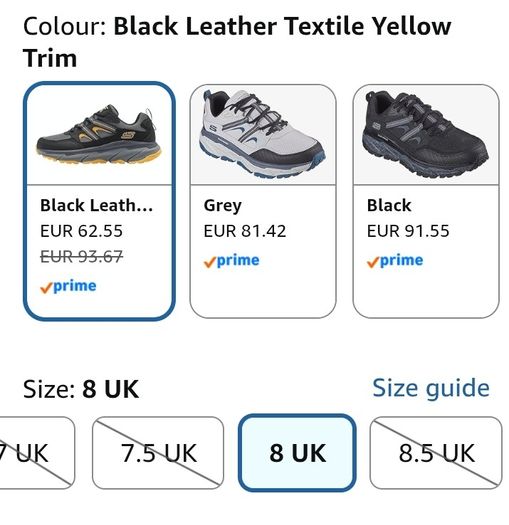 Brand new never worn size 8 Skechers Men's D'lux trainers