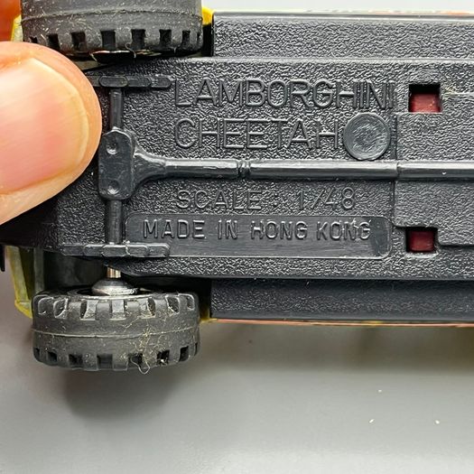 Vintage Hong Kong Lamborghini Cheetah die cast 1:48