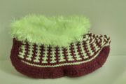 Knitted Slippers x 2