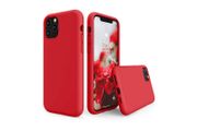 Liquid Silicone Case For iPhone 11 Pro Max Luxury Thin Soft Phone Cover New Red - FHT5IP11PMLK