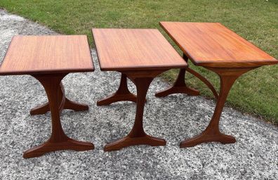 Authentic vintage G Plan, teak, with the distinctive curved/ whale tail feet c1960