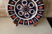 1128 a"Old Imari" pattern 11" Wall plate