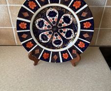 1128 a"Old Imari" pattern 11" Wall plate
