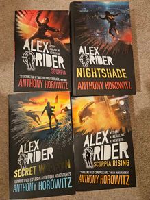 Alex Rider Books x 4