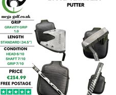 LA Golf Gen1 Malibu Putter / 34.5"
