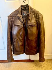 Aviatrix Brown Leather Jacket