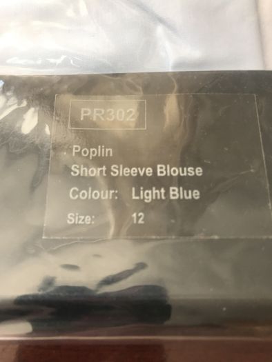 Ladies blue blouse - New