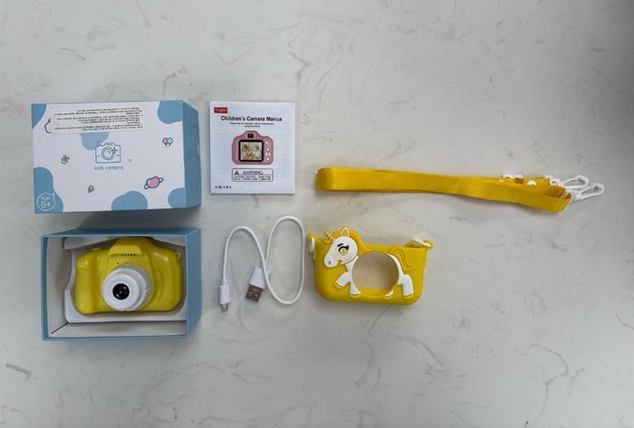 Yellow Digital Child Camera