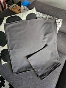 Ikea grey cusion covers x 2