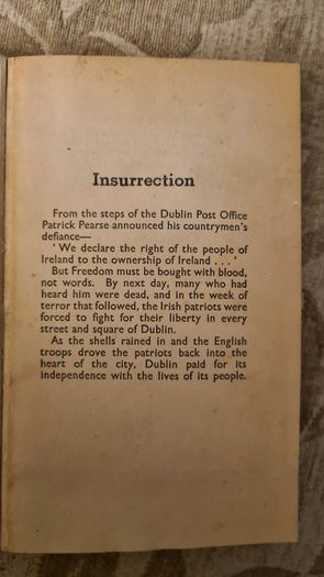 Insurrection By Liam O Flaherty Published By Landsborougho Publications London. . FIRST EDITION 1959. Paperback In Good Condition. Plus 5 othet O'FLAHERTY BOOKS.