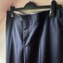 BNWOT Canali Navy Blue Wool Trousers Size EU 50 UK 34R  Louis Copeland Image 3