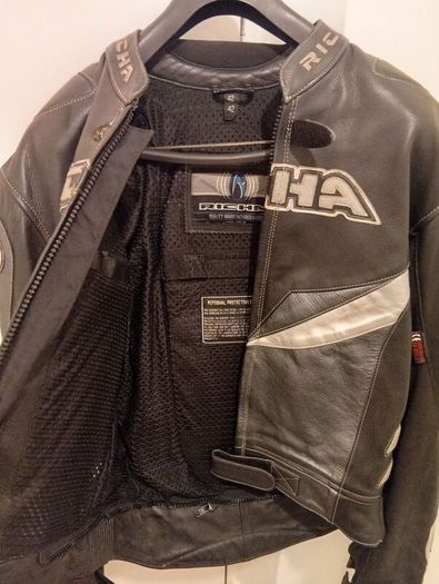 Original Genuine Leather  RICHA RFX Motorcycle Jacket full armour S-Size