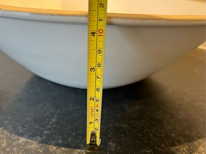 The White Company - Extra large bowl and extra large plate