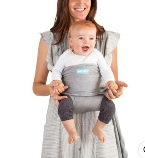 Moby Fit Hybrid Baby Carrier - Grey