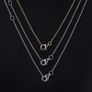 Certified Diamond Pendant necklace: 14K Solid Gold Image 5