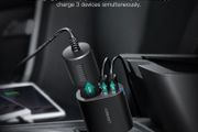 Ugreen QC 3.0 Car Quick Charger Adapter Car Cigarette Lighter Splitter 60W Dual USB (Brand New/Warranty)